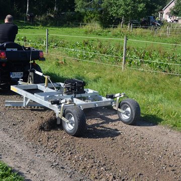 Vejhøvl ATV 3-stål med elektrisk høj- og sænkbarfuktion