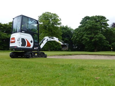 Bobcat E17 Minigraver