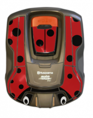 Husqvarna Automower Folie 315X Ladybug Se den hos Minitraktorgården